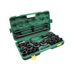 KLJUČEVI NASADNI GARNITURA 6-KUT 3/4"17-50 1"55-65 PVC KOFER 