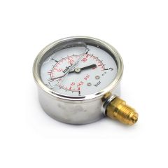 MANOVAKUUMMETAR 1/4" 63mm -1/+3 BARA GLICERINSKI INOX KUĆIŠTE ZA CISTERNU (CREINA)