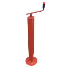 NOGA ZA PODUPIRANJE PRIKOLICE KVADRATNA 40X40X400-600mm, NOSIVOST 200 KG S REGULACIJOM TOMO VINKOVIĆ