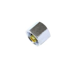 PRIKLJUČAK METALNI CRIJEVA ZRAKA 8/10 mm S MATICOM I PRSTENOM