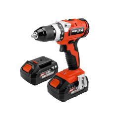 BUŠILICA AKU UDARNA ODVIJAČ PTQ019 BRUSHLESS 18V 2-BATERIJE 3,0Ah PTQ019 KOFER FLEXPOWER PRAKTIK 4 G