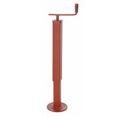 NOGA ZA PODUPIRANJE PRIKOLICE KVADRATNA 80X80X500-800mm, NOSIVOST 600 KG S REGULACIJOM VISINE