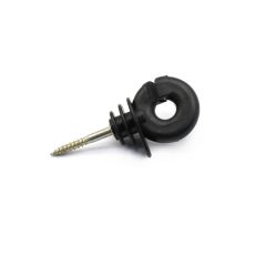 IZOLATOR S VIJKOM 5,3mm POLIETILEN CRNI OGRADE PASTIRA OKRUGLI