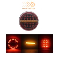 LAMPA STOP LEDx50 fi-139mm 3-FUNKCIJE POZICIJA, STOP, DINAMIČKI INDIKATOR UNIVERZALNA LIJEVA/DESNA