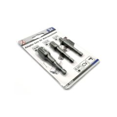 ADAPTERI 3-DIJELA 1/4" 6-KUTNI (1/4",3/8",1/2") GARNITURA BGS 