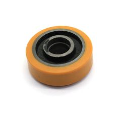 KOTAČ ZA VILIČAR PU/ČELIK-CRNI 200X50/55 FI.47 mm ZA LEŽAJ 6204,6005 MAX.1500/1000kg STABILIZACIJSKI