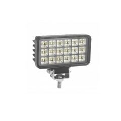 LAMPA RADNA PRAVOKUTNA LED 27W (18xLED) S PREKIDAČEM, 12/24V, 2008 LUMENA