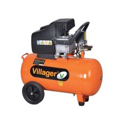 KOMPRESOR KLIPNI 24 LITARA 8 BARA 1,5KW 230V 50HZ 206L/MIN VAT-24 VILLAGER