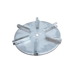 DISK RASIPAČA S LOPATICAMA RG INOX MEGA METAL