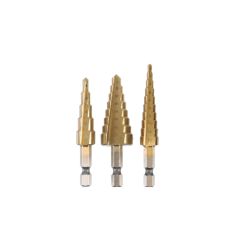 SET STEPENASTIH SVRDLA 3-20mm TIN KRAFTMANN BGS 3-DJELNI