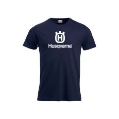 MAJICA HUSQVARNA VELIKI LOGO FRONT PLAVA VEL. M