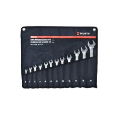 KLJUČEVI OKASTO VILIČASTI GARNITURA 6-22mm 12-DIJELNA REDSTRIPE WURTH