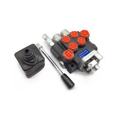 RAZVODNIK HIDRAULIKE JOYSTICK, 2X 40 l/min, 2xDVOSMJERAN, RUČICA SE VRAĆA U POČETNI POLOŽAJ