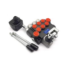 RAZVODNIK HID. 2XJOYSTICK, 3X 40 l/min, 3xDVOSMJERAN, RUČ. SE VRAĆA U POČ. POL. 3P401A1(A1A1)(JS+3)G