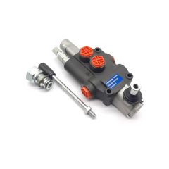 RAZVODNIK HIDRAULIKE 1 RUČICA, PROTOK 80 l/min, 1/2" - 3/8" L12 + CARRY OVER (C2)