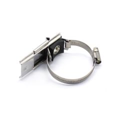 PIPA INOX ZA CIJEV MLJEKOVODA FI 60-80mm , RUPA 16mm