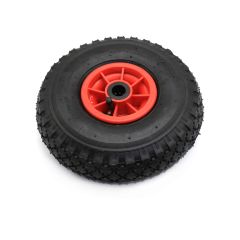 KOTAČ ZA RUDLE 3.00X4 (260X85) MAX. 140KG PR4 PVC FELGA S LEŽAJEM FI-20mm