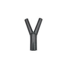 RAZVODNIK PVC "Y" fi-16,5/11/11mm CRNI