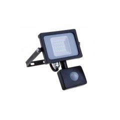 REFLEKTOR LED IP65 SA PIR SENZOROM 10W 4000K 800L SAMSUNG ČIP 5 GODINA GARANCIJE CRNO KUĆ. V-TAC