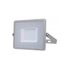 REFLEKTOR LED IP65 30W 4000K 2400LM SIVO KUĆIŠTE SAMSUNG ČIP  5 GODINA GARANCIJE V-TAC