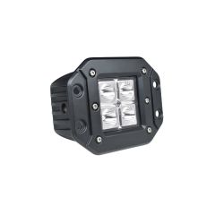LAMPA RADNA KVADRATNA LED 12W (4X3W) CREE LED, 9-32V, 1080 LUMENA, 6000K,IP68 ALU KUĆIŠTE, 122X122mm