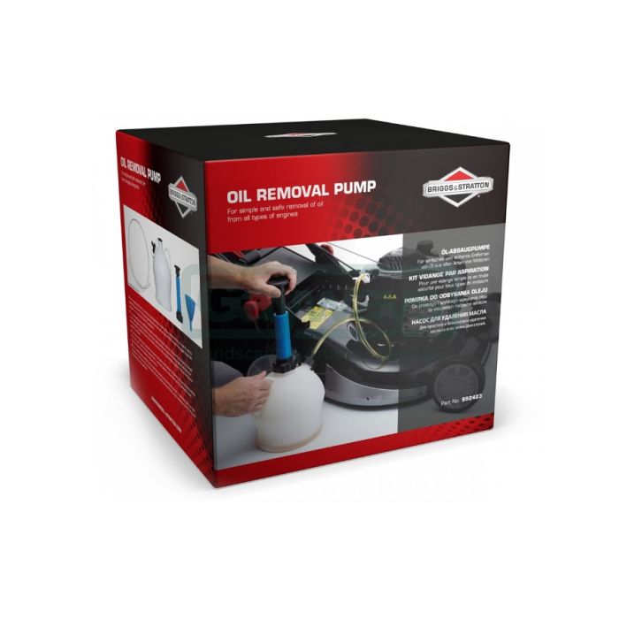 PUMPA RUČNA ZA USIS ULJA 4,0 lit BRIGGS & STRATTON 992423 KANISTER 4 lit, PUMPA, CRIJEVO I LIJEVAK
