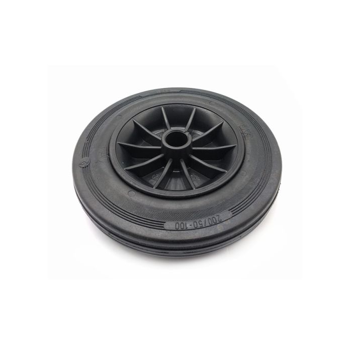 KOTAČ GUM/PP-CRNI 200/50 MAX. 225kg FI-20mm TELLURE ROTA