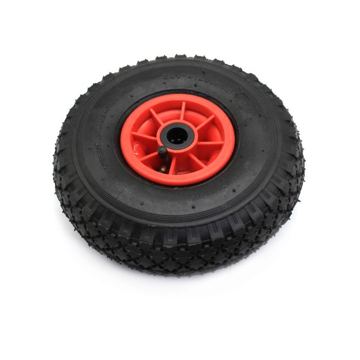 KOTAČ ZA RUDLE 3.00X4 (260X85) MAX. 140KG PR2 PVC FELGA S LEŽAJEM FI-20mm