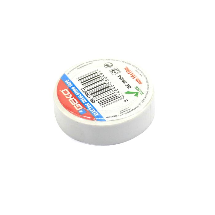 TRAKA IZOLIR 10M 15mm BIJELA TRACON/GEKO/ELECTRIC