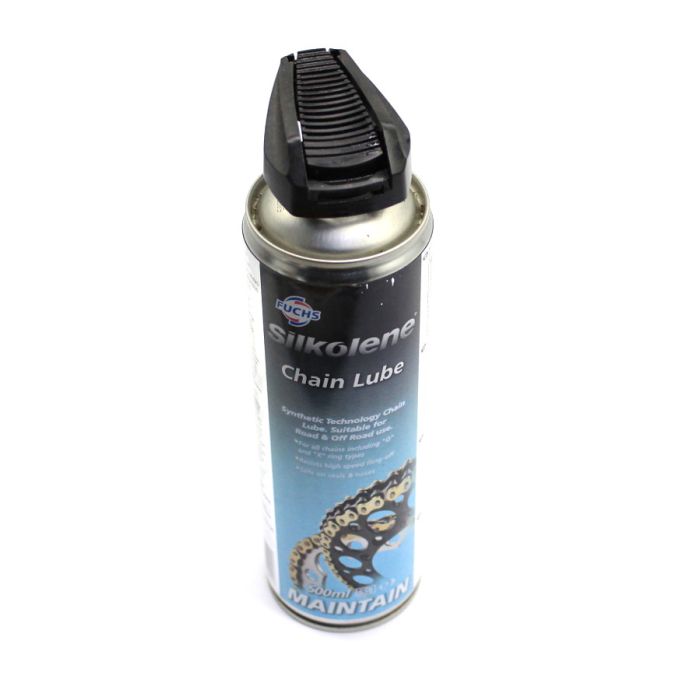 SPREJ ZA PODMAZIVANJE VISOKOOPTEREĆENIH LANACA MOTOCIKALA I ZA OFF ROAD UPOTREBU 500 ml FUCHS SILKOL