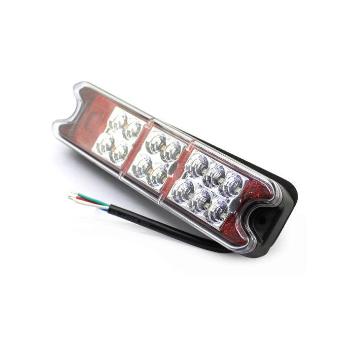 LAMPA STOP LEDx16 80X115X21mm 12/24V 