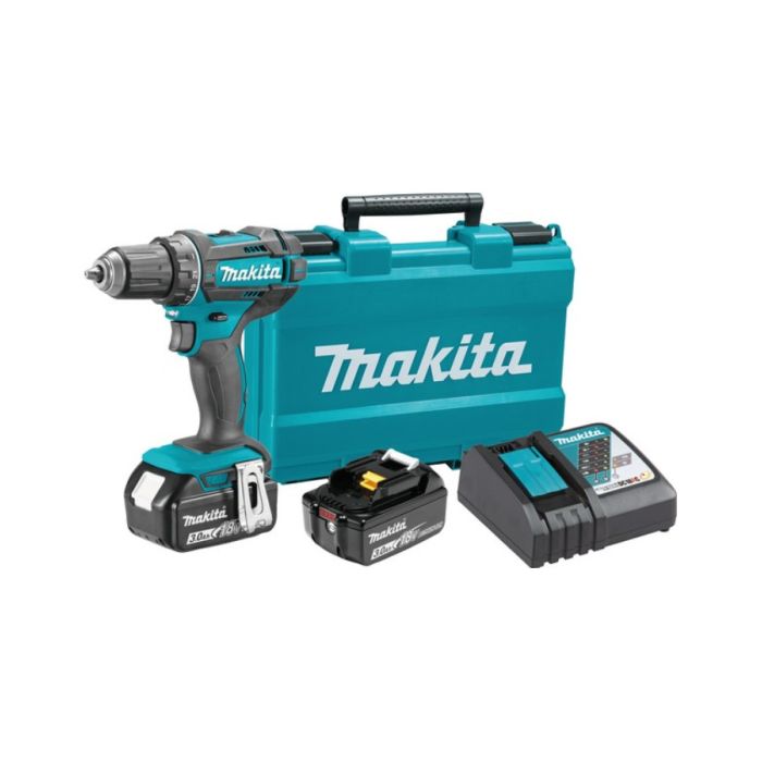 BUŠILICA AKU ODVIJAČ MAKITA DDF482RFE 18V Li-ion 2 BATERIJE 3Ah+PUNJAČ DC18RC