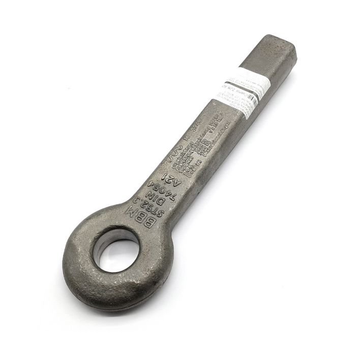 NASTAVAK RUDA PRIKOLICE KVADRATNI 7,0T 50X50X370 VERTIKALNA 1,0T  ST52.3 (DIN74054-C18,A) CERTIFIKAT