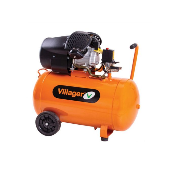 KOMPRESOR KLIPNI 100 LITARA VAT VE 100D 8 BAR 2 GLAVE 316l/min VILLAGER