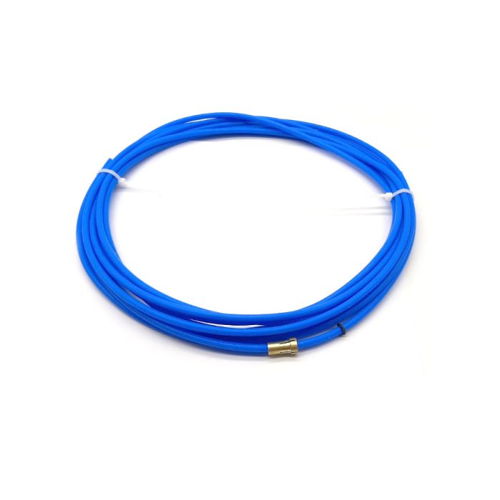 VODILICA TEFLON ZA CO2 FI 1,5/4.0mm PLAVA ZA ŽICU 0,8 mm L=4,6m (SPIRALNA)