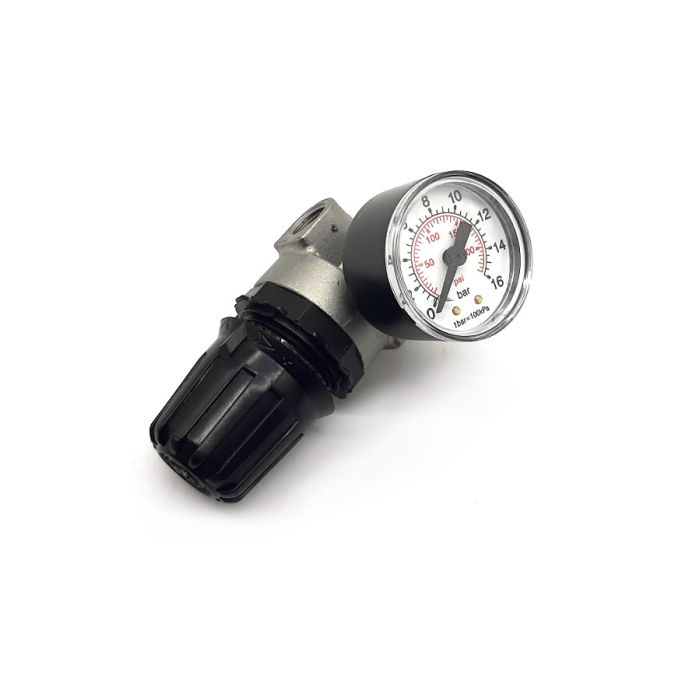 REGULATOR KOMPRESORA G 1/8 (MANOMETAR+VENTIL)