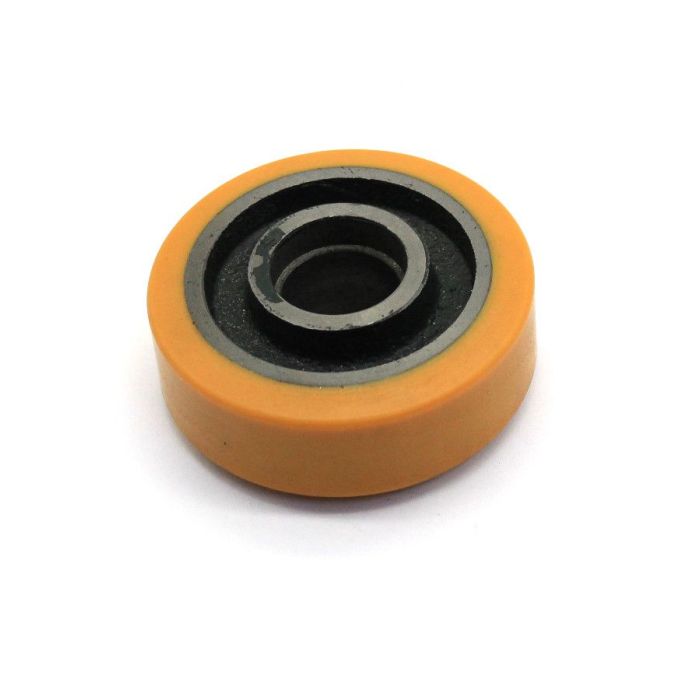 KOTAČ ZA VILIČAR PU/ČELIK-CRNI 200X50/55 FI.47 mm ZA LEŽAJ 6204,6005 MAX.1500/1000kg STABILIZACIJSKI