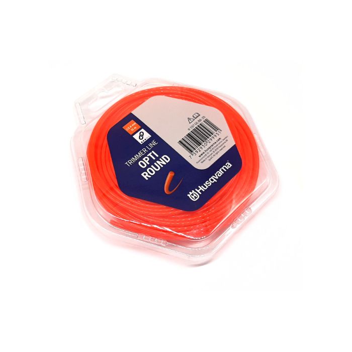 FLAKS 2,4mmX 15m KRUG OPTI ROUND ORANGE HUSQVARNA