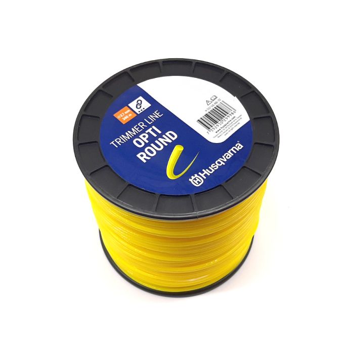 FLAKS 2,7mmX 240m KRUG OPTI ROUND YELLOW HUSQVARNA