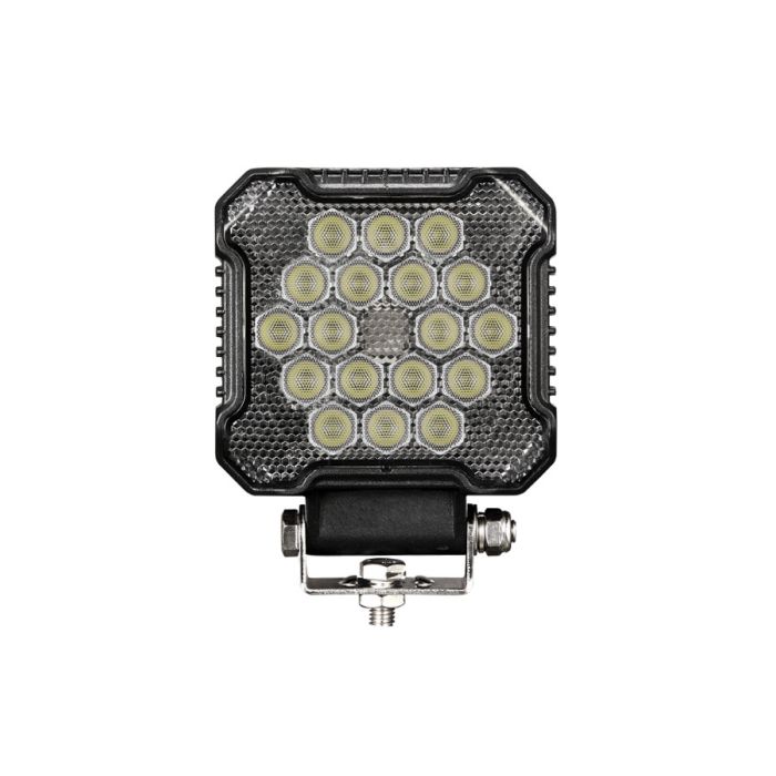 LAMPA RADNA KVADRATNA LED 26W (18xLED), 12/24V, 2800 LUMENA, ZAŠTITA OD VIBRACIJA 15G RMS 24-2000