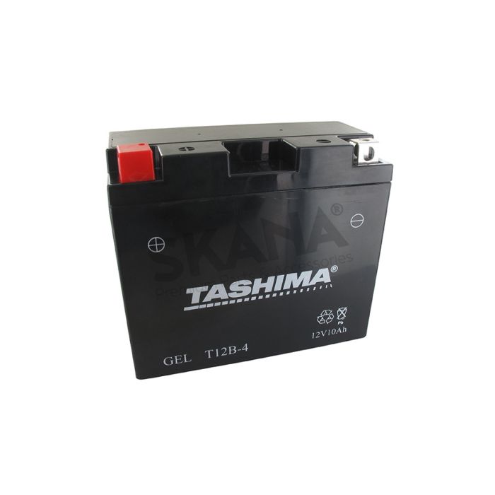AKUMULATOR ZA MOTOCIKLE 12V 10 Ah L+ GEL TASHIMA 150X65X90 mm FT12B4