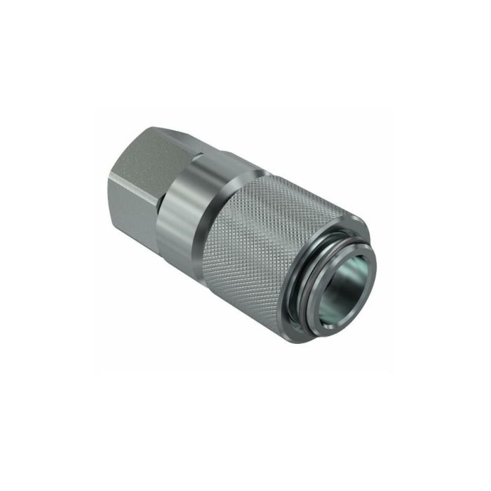 SPOJNICA HIDRAULIKE BRZA 1/4" 470 BARA ŽENSKA MJERAČ PRITISKA ISO 15171-1 FASTER (DF 04-14NPT F)
