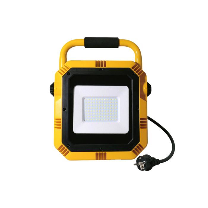 REFLEKTOR LED IP65 50W 6400K 4000LM S POSTOLJEM I ŠUKO UTIČNICOM SAMSUNG ČIP 5 GODINA GARANCIJE V-TA