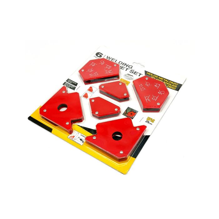 DRŽAČ KUTNI MAGNET GARNITURA 6/1 DO 11 KG ZA ZAVARIVANJE