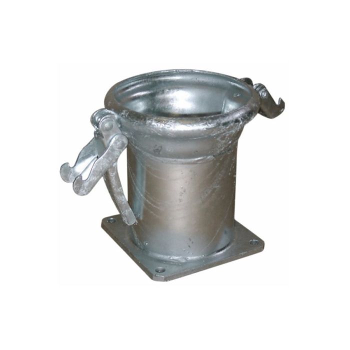 PRIKLJUČAK S PRIRUBNICOM I DRŽAČIMA 4" FI.100mm ZA CISTERNU (CREINA)