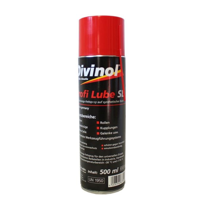 SPREJ MAST ZA PODMAZIVANJE FETT-SPRAY PROFI LUBE SL 500ml DIVINOL