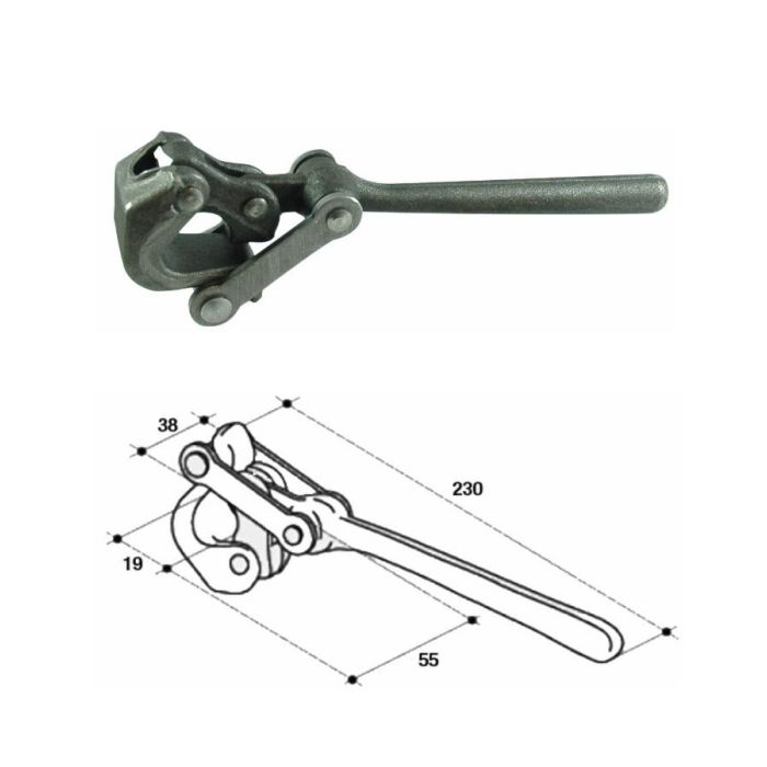 ZATVARAČ STRANICE PRIKOLICE FI.19mm TIP GALAKSI