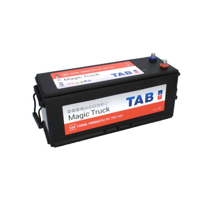 AKUMULATOR 150 Ah TAB MAGIC TRUCK L+, IZLAZNA STRUJA EN 1000A, JAMSTVO 24 MJESECI 10g TM15M