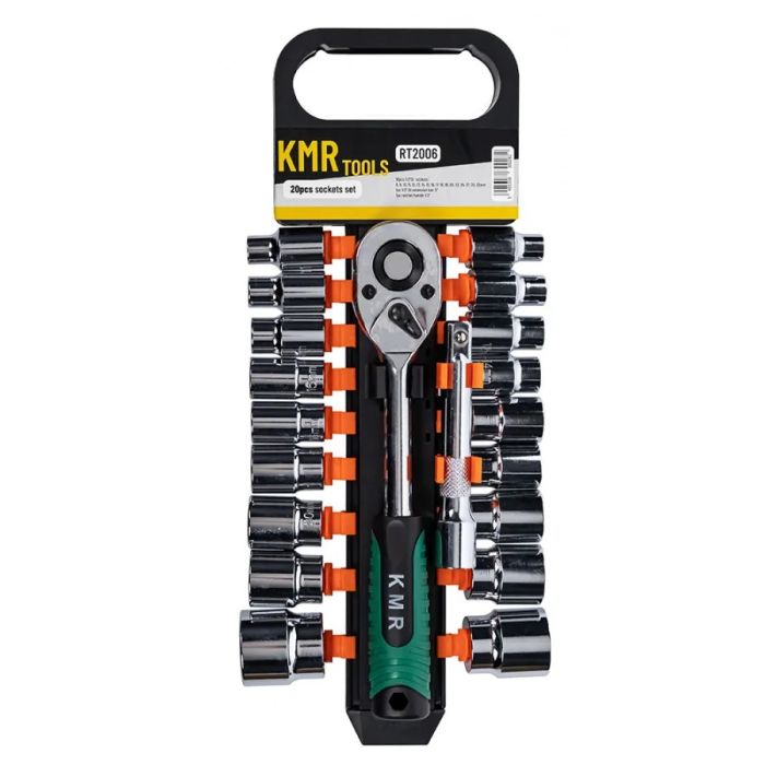 KLJUČEVI NASADNI GARNITURA 1/2" 8-32 20/1 KAMAR