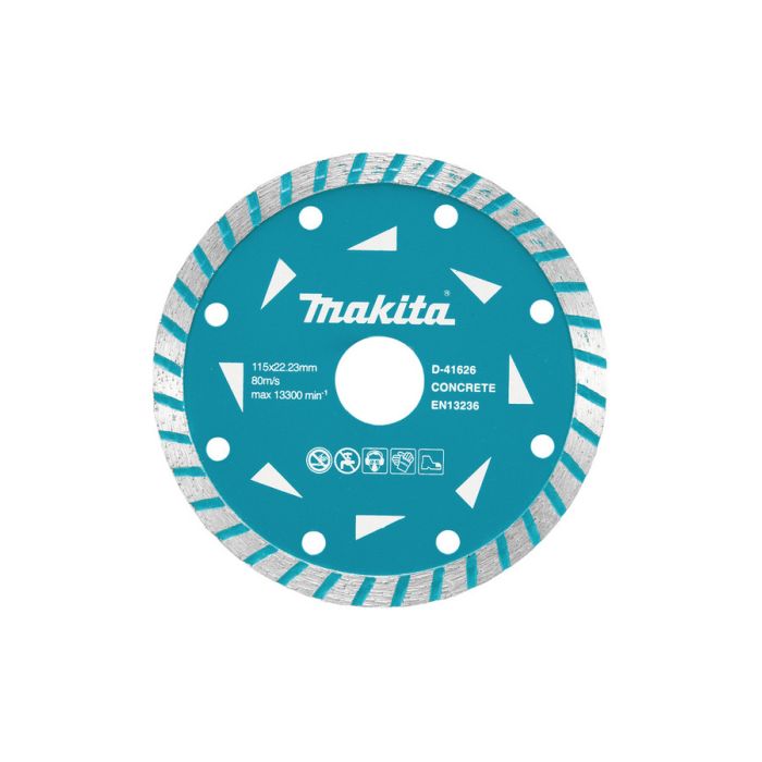 PLOČA REZNA DIJAMANTNA 115mm  VALOVITA D-41626 MAKITA 